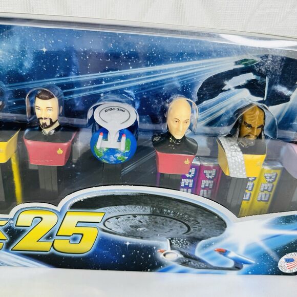 Star Trek PEZ Collectors Set Exclusive Next Generation 25th Anniversary 143237 - Picture 7 of 9